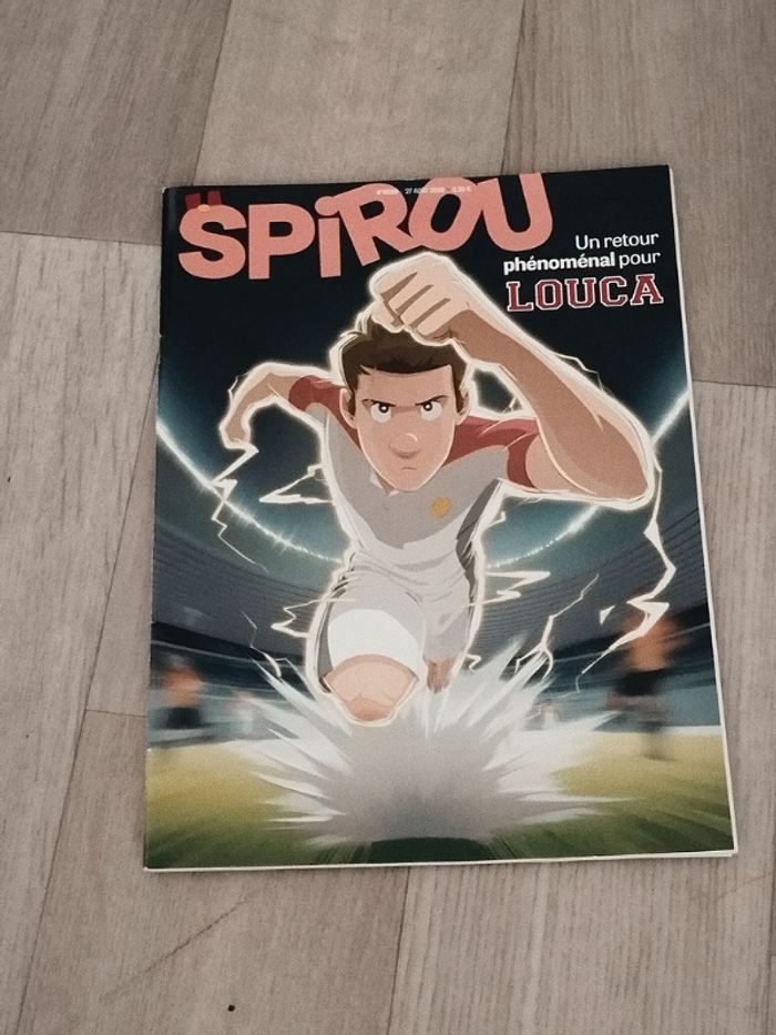 Lot de 10 BD magazines  SPIROU année 2024-25 L087 - photo numéro 8