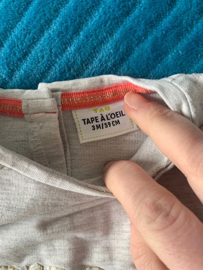 Pull fille 3 mois - photo numéro 2