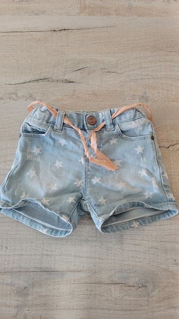Short jean fille zara baby girl 9/12 mois