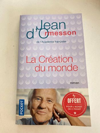 Livre la création du monde