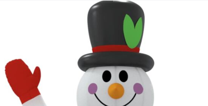 Neuf 300 cm Bonhomme de neige gonflable + LED Neuf - photo numéro 5