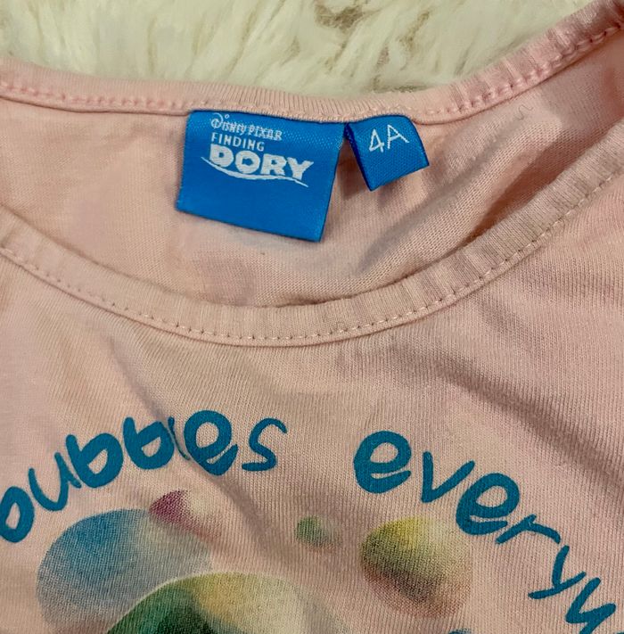 Tee shirt 4 ans Dory - photo numéro 3