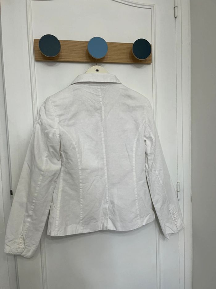 Blazer cache cache blanc - photo numéro 2