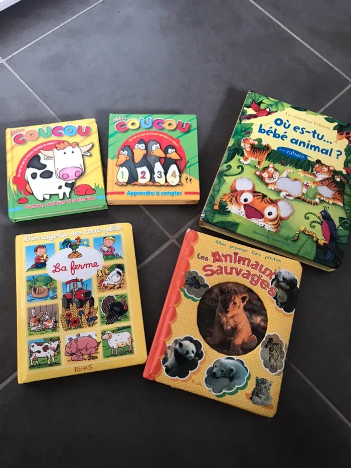 Lot de 5 livres