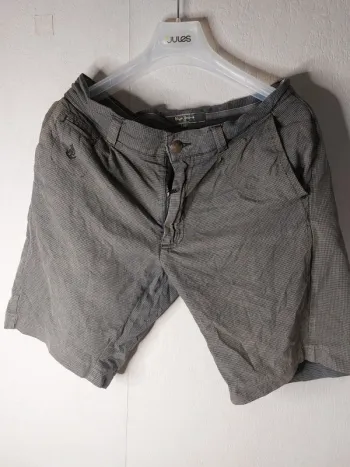 Short gris a petit carreaux "Pepe Jeans"