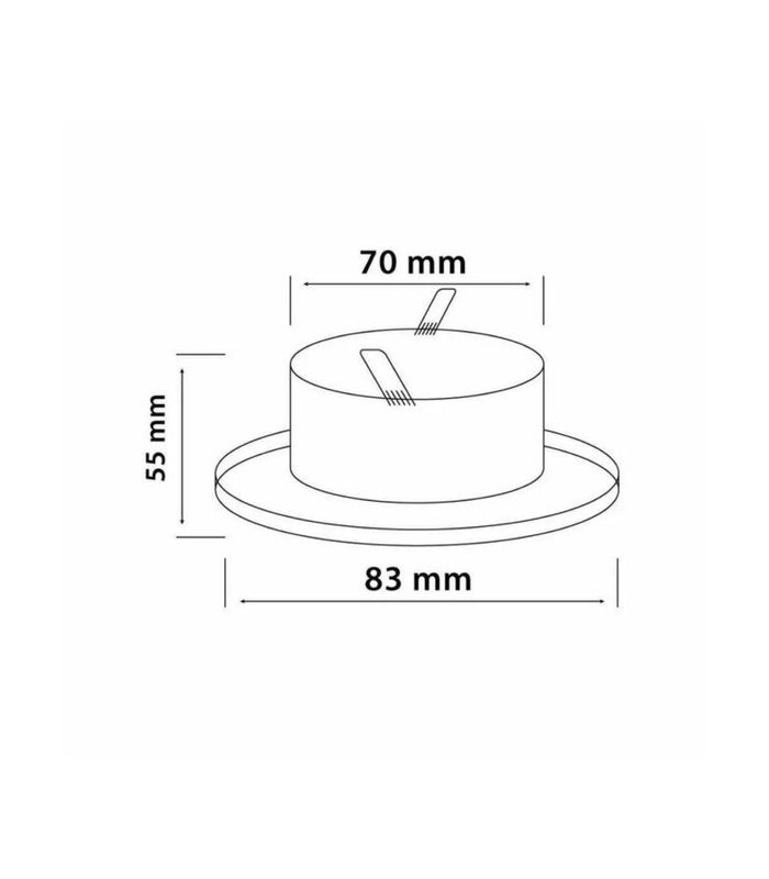 Spot LED ligne® MR16 étanche rond encastré plafond downlight IP65 DESIGN LIGHT - photo numéro 3