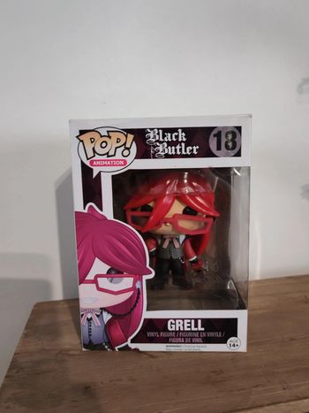 Figurine funko pop Black Butler 18  Grell