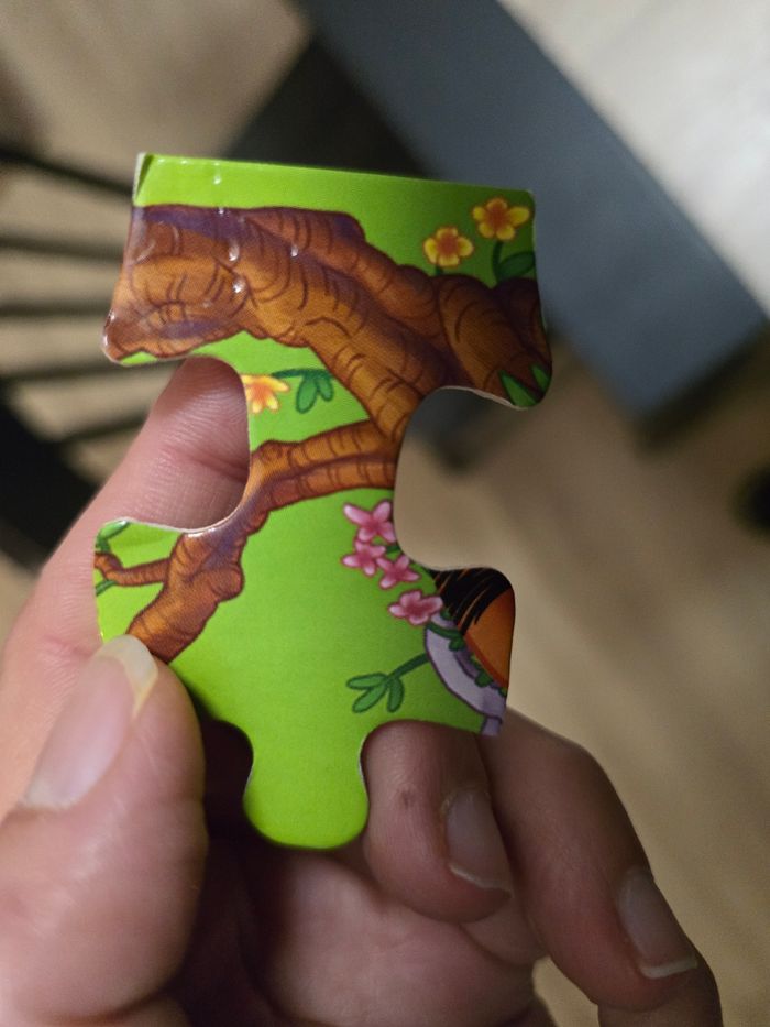 2 Puzzles winnie en bois - photo numéro 3