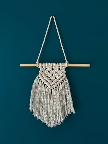 Décoration boho macramé