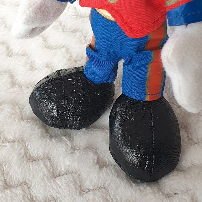 Mickey plush badge strap keychain porte clé peluche disney - photo numéro 4