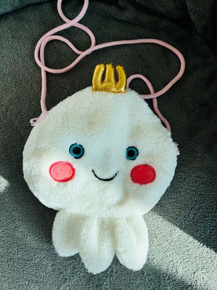 Sac bandoulière pieuvre fille - photo numéro 2