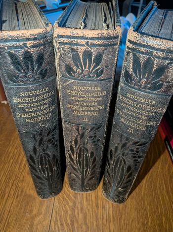 Encyclopédie d'enseignement moderne 1922 (3volumes)