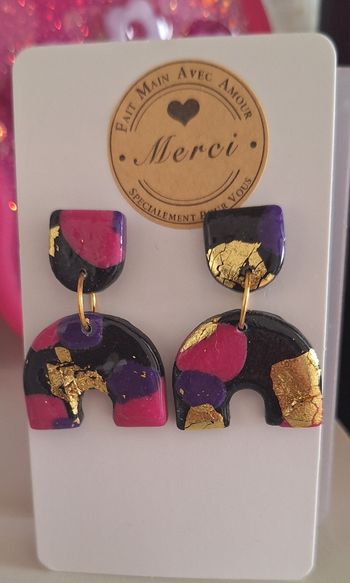 Fait main boucles d oreilles