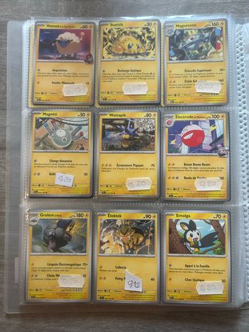 Carte Pokémon électrique 