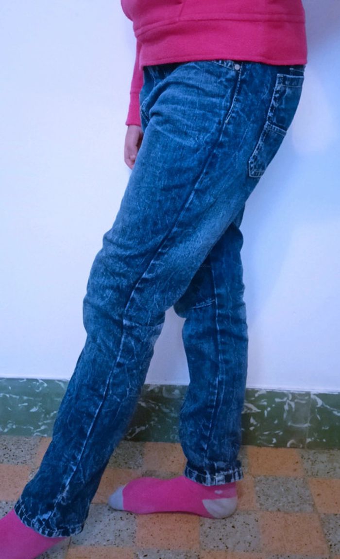 Jeans droit brut 10 ans - photo numéro 3
