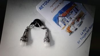 Boucles d'oreilles retour de Plage neuf