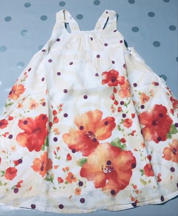🌸 Jolie Robe d'été Fleurie - Confetti par Absorba (4 ans)