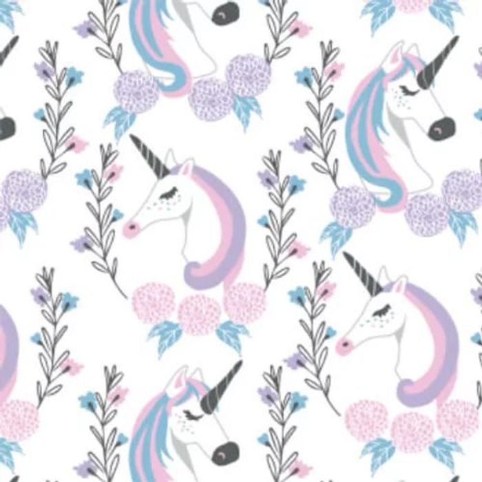 Tissus coton licorne