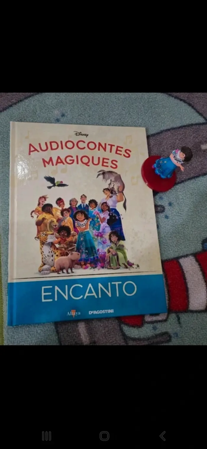 100eme audioconte magique altaya livre et figurine