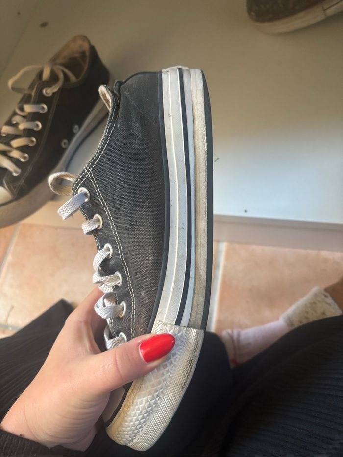 Converse noir basse - photo numéro 5