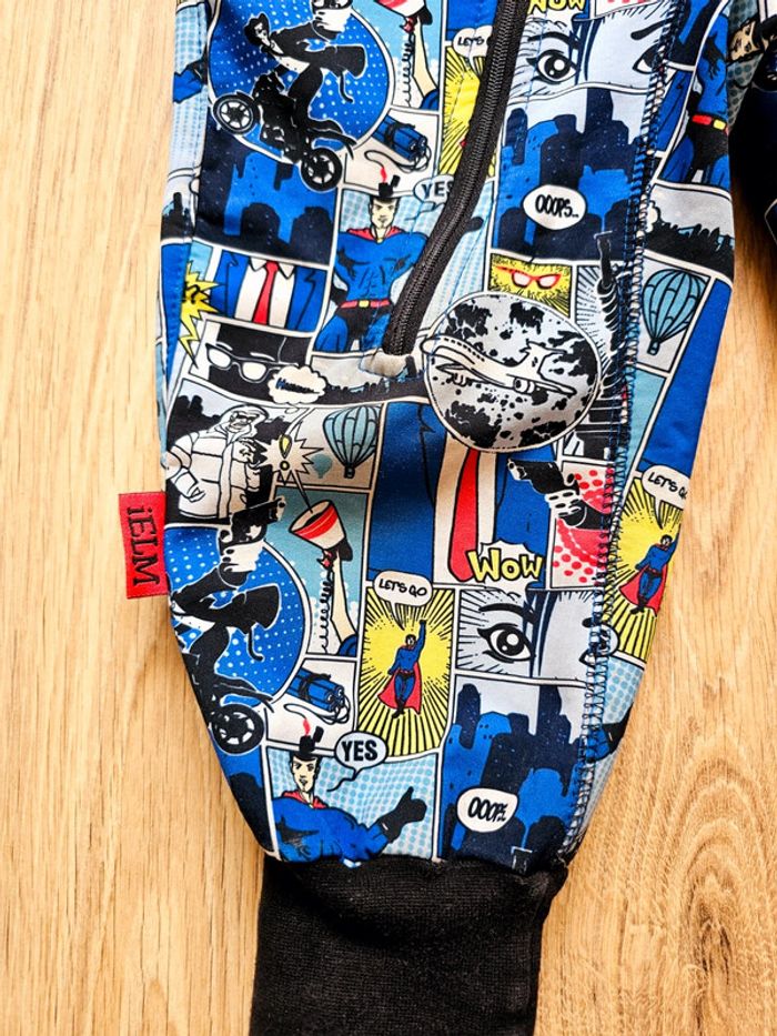 Combinaison de pluie iELM softshell superman super-héros 92 cm 2-3 ans - photo numéro 5