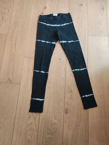 Legging noir et blanc