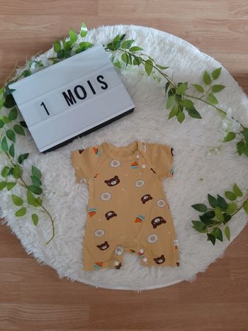 Combishort ours et donuts