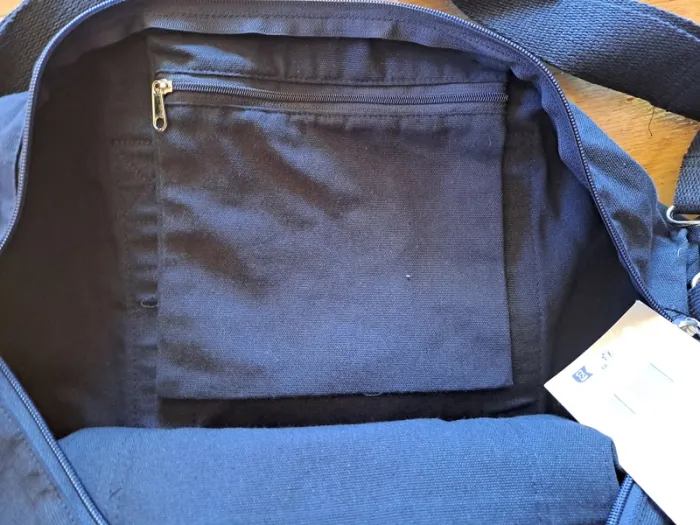 Sac Polochon Toile Recyclée - 20L - Neuf avec Étiquette - 45x20x52 cm - photo numéro 2