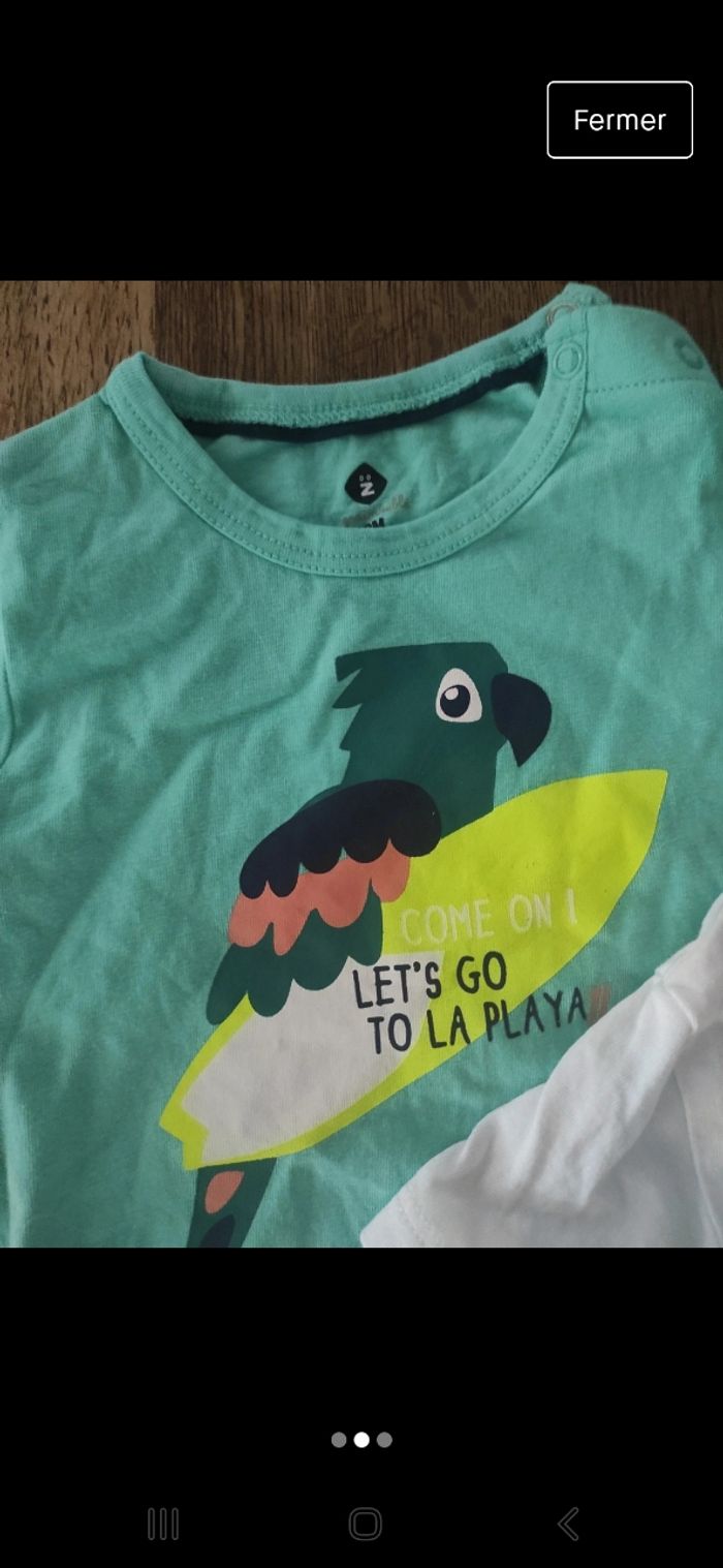 Lot 2 t-shirt - photo numéro 2