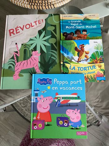 Lot de 4 livres en parfait état