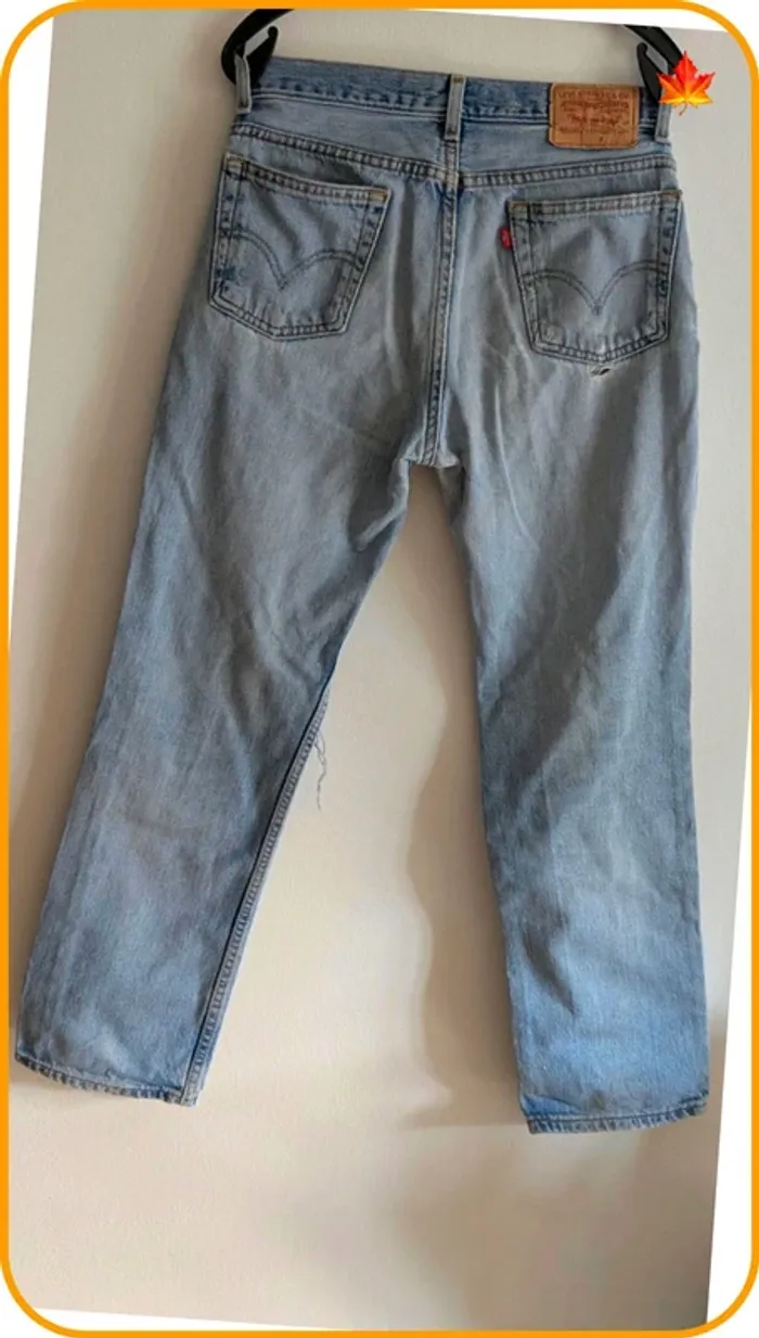 Jeans Levi's 516 vintage femme destroy 40 - photo numéro 2