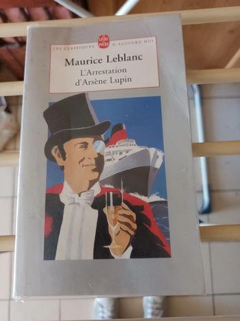 Livre l arrestation d Arsène lupin