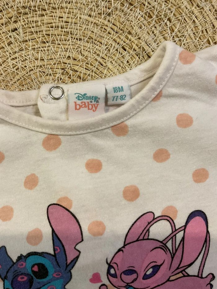 Combi pyjama été stitch fille - photo numéro 2