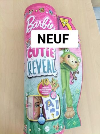 Barbie cutie reveal neuve dans sa boîte scellée