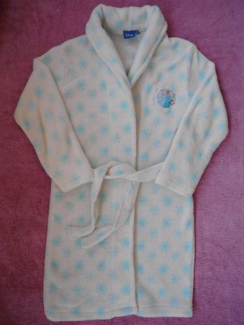 Robe de chambre / Peignoir - reine des Neiges - Disney - 6 / 8 ans