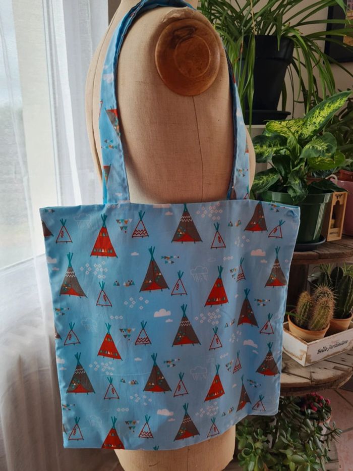 Sac bibliothèque tote bag enfant