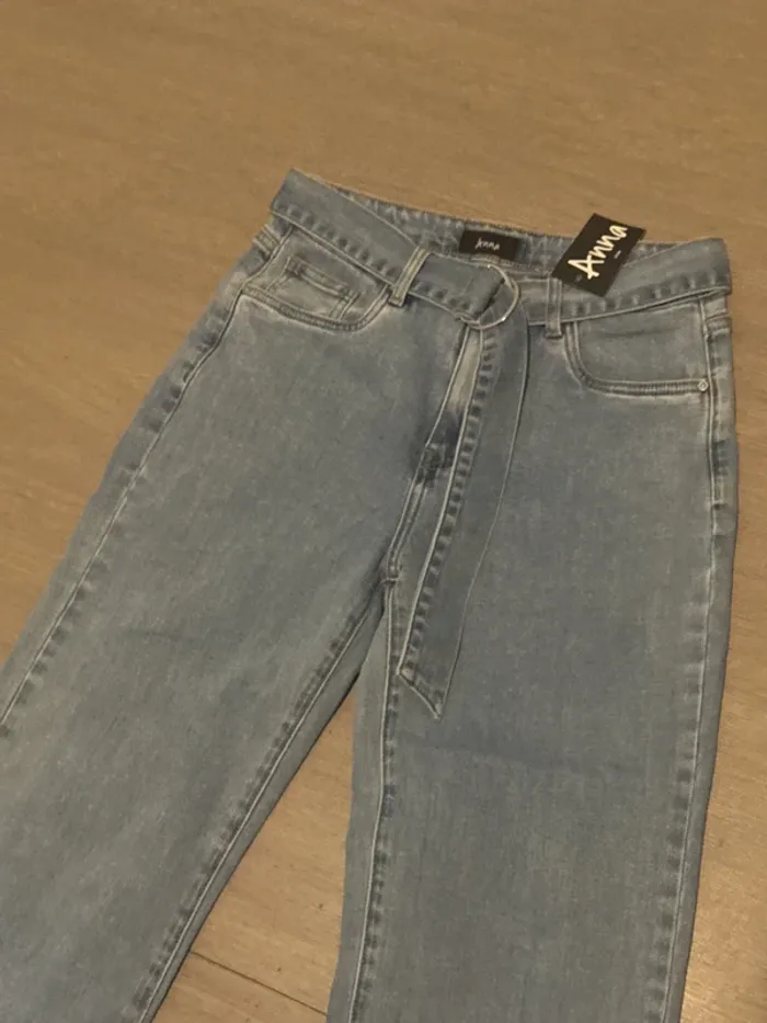 Jean’s taille 36 avec ceinture en jean’s - photo numéro 10