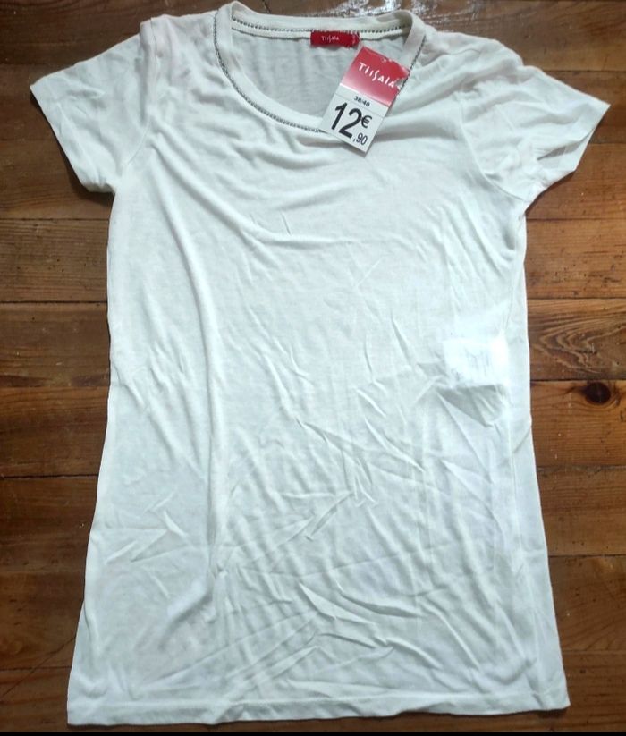 T shirt tissaia taille 38/40