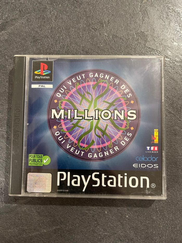 Jeux vidéos PS1 Qui veux Gagner des Millions