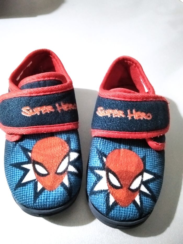 Pantoufles Spiderman