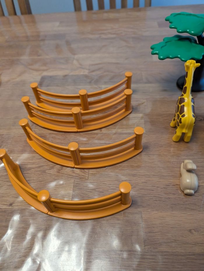 Lot 4 de playmobil 123 au zoo - photo numéro 6