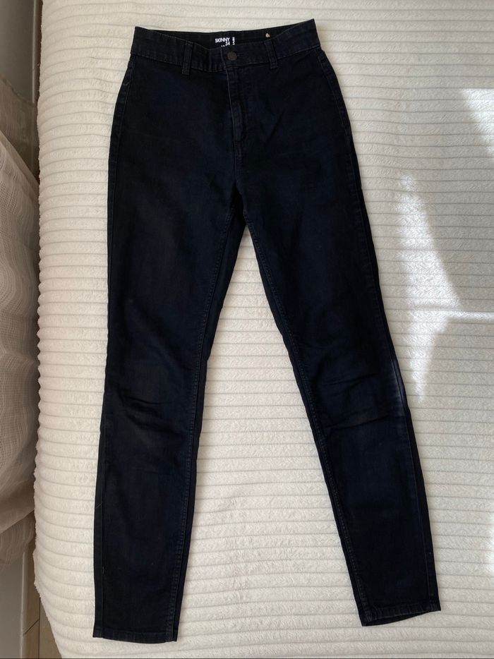 pantalon skinny 34 kiabi noir femme - photo numéro 2