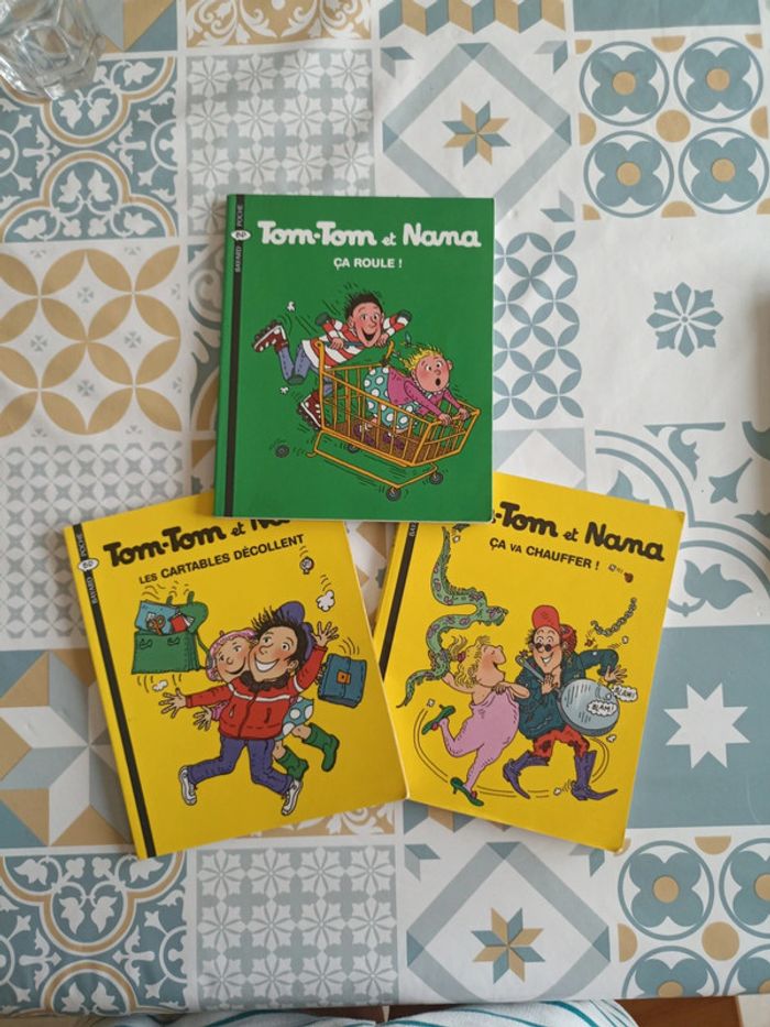 Lot de livre tom Tom et nana
