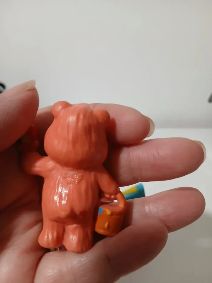 Lot 2 figurines bisounours Care bears vintage - photo numéro 7