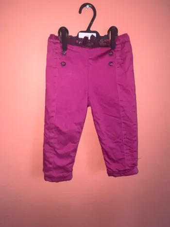 Pantalon sergent major doublé polaire