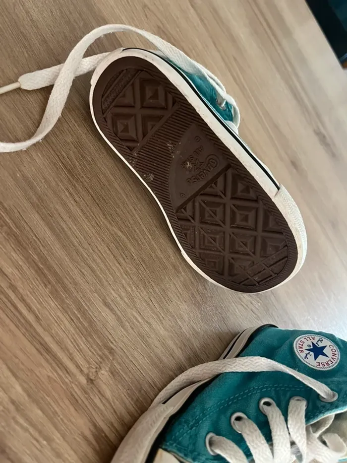 Converses bleues 22 - photo numéro 3