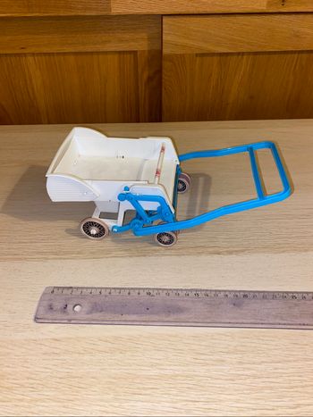 Mattel poupée poussette double 1984 baby doll strollers famille doucoeur