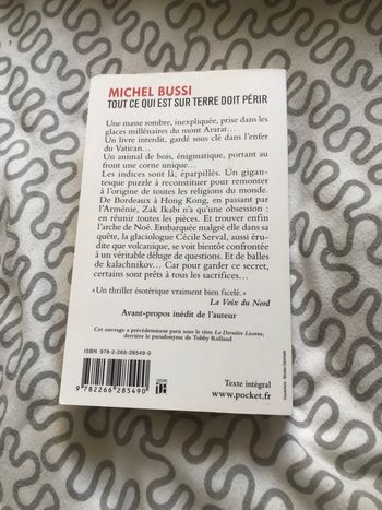 Livre Michel Bussi