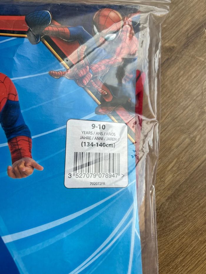 Déguisement neuf spider man - photo numéro 2