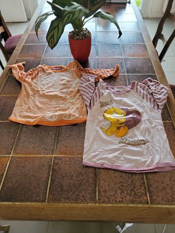 Lot tee shirt manches longues